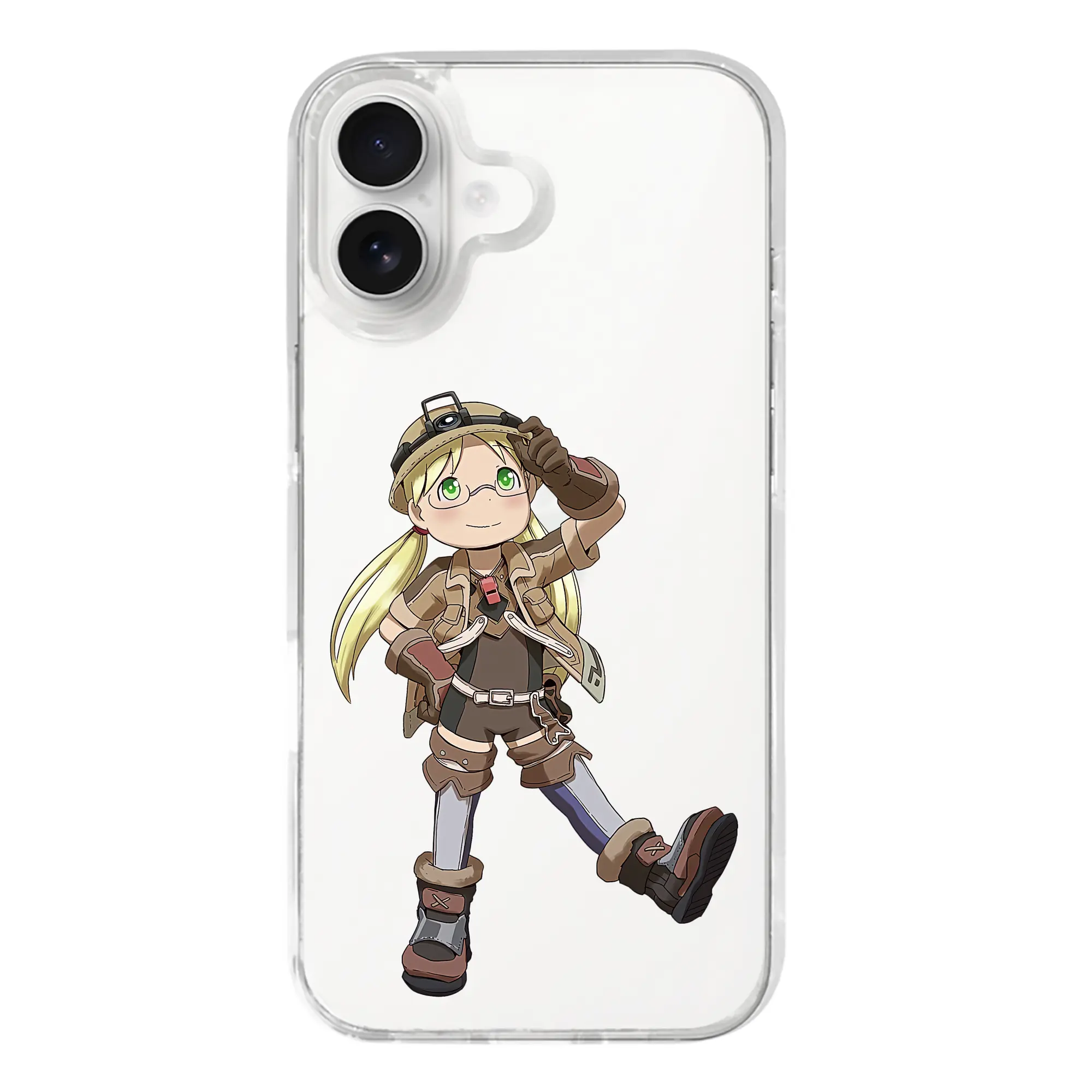 メイドインアビス グッズ,リコ - iPhone 17シリーズ 透明スマホケース – 薄型・耐衝撃・精密フィット保護カバー